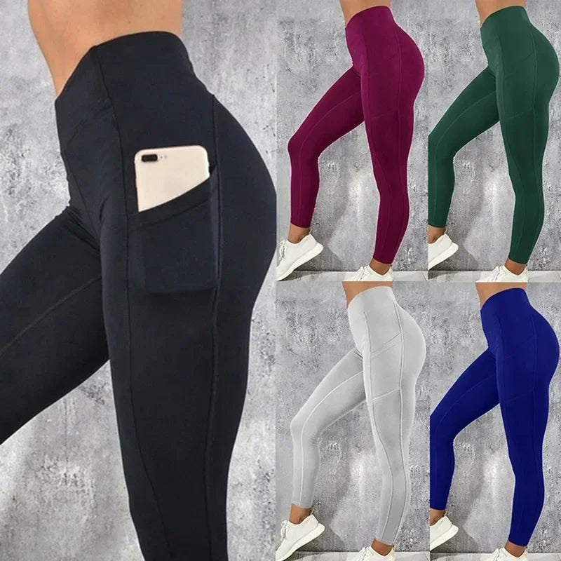 High Waist Sculpting Leggings for Women - Tummy Control & Gym Wear